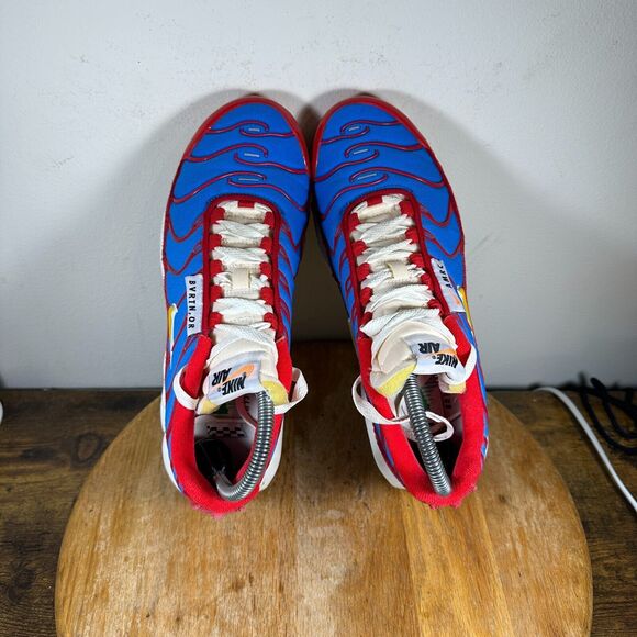 Nike Air Max Plus SE Running Club University Red Shoes Mens Size 7.5 DC9332-600 - Picture 6 of 8